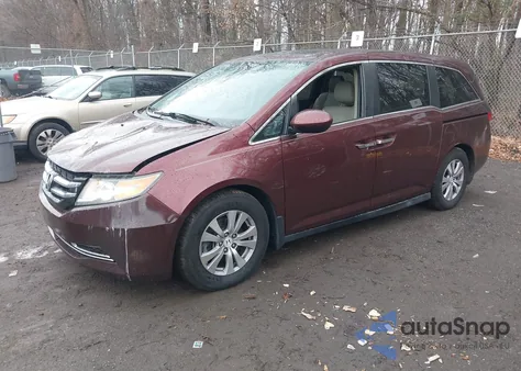 2016 Honda Odyssey Ex-L z USA, uszkodzony, nr VIN 5FNRL5H63GB023918
